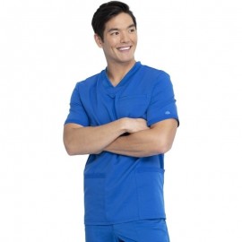 Blouse Médicale Homme Tissu Sergé Bleu Royal - DICKIES