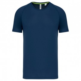 T-shirt Col Rond Tissu Recyclé Bleu - PROACT