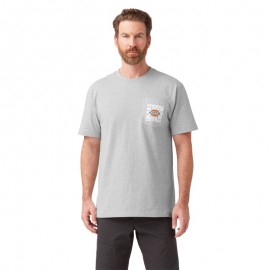 T-shirt de travail col rond 100e anniversaire gris - DICKIES