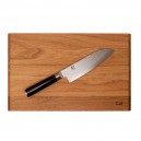 Set Planche et Couteau Japonais Santoku