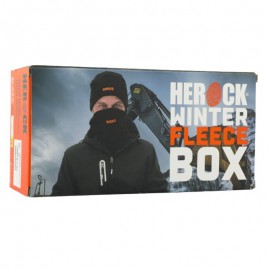 Pack Hiver Fleece Polaire avec Bonnet - Tour de Cou - Gants - HEROCK