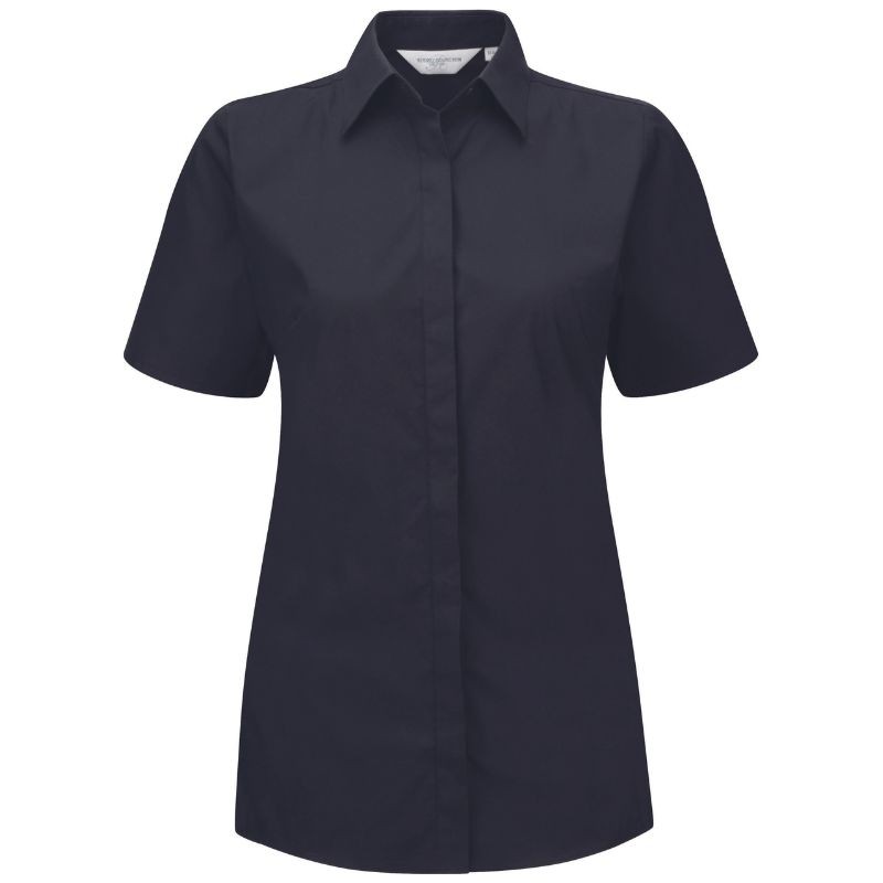 Chemise de Service Femme Manches Courtes Ultimate Stretch RUSSEL BY TOPTEX