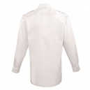 dos chemise blanche pilote
