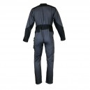 Dos Combinaison de Travail Homme 2 Zips Multipoches Chlore - LMA