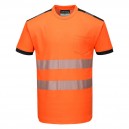 T-Shirt Haute Visibilité Vision PW3 Orange - PORTWEST