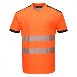 T-Shirt Haute Visibilité PW3 Orange - PORTWEST