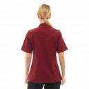 Dos de veste de Cuisine Femme Californie Bordeaux - MANELLI