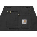 Poche Salopette de Travail Homme Ultra Résistante Cotton Duck Noir CARHARTT