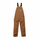 Salopette de Travail Homme Ultra Résistante Cotton Duck Marron - CARHARTT