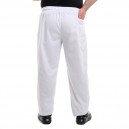 Pantalon de travail blanc grande taille