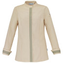 Veste Cuisine Femme beige Manches longues - LAFONT