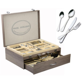 Ménagère ambiance 84 pièces en coffret - PRADEL