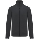 Veste de Travail Homme Micropolaire Zippée Gris Foncé - KARIBAN