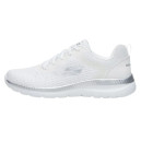 Baskets de Travail Femme Blanc Bountiful Quick Path - SKECHERS profil gauche