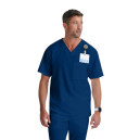 Tunique Médicale Homme Manches Courtes Modèle Evan - GREY'S ANATOMY BY BARCO en INDIGO