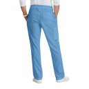 Pantalon Médical Homme Modèle Evan - GREY'S ANATOMY BY BARCO bleu ciel dos