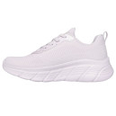 Basket de Travail Femme en Blanc BOBS Sport B Flex Hi - Flying HI - SKECHERS profil