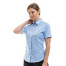 Chemise de Service Femme Manches Courtes Blue ciel