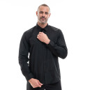 Chemise de Service Manches Longues ASTI Noir