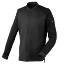 Veste de Cuisine IDAC Manches longues Noir - ROBUR