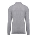 Polo de Travail Homme Gris Chiné - TOPTEX