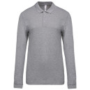 Polo de Travail Homme Gris Chiné - TOPTEX