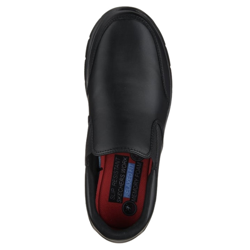 Chaussure de Travail Noir Homme SR BRONWOOD - SKECHERS dessus
