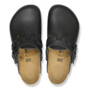 Sabots de Travail Kay Pro Mixte Noir Liseré Bleu Birkenstock Dessus