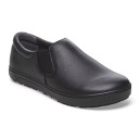 Sabots de Travail QO 400 Noir Liseré Blanc - BIRKENSTOCK side noir