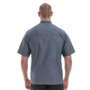 dos veste de cuisine en jean