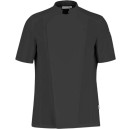 Veste de Cuisine Homme Manches Courtes noir