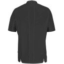 Veste de Cuisine Homme Manches Courtes noir