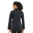 Veste de Cuisine Femme Manches Longues Elbax Noir - ROBUR