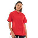 Veste de Cuisine Femme Légère Rouge Californie - MANELLI - 5