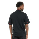 Veste de Cuisine Respirante Liseré Rouge MC - MANELLI