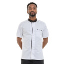 Veste de Cuisine Manches Courtes Abax Moka