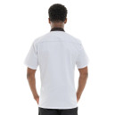 Veste de Cuisine Manches Courtes Abax Moka