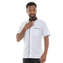 Veste de Cuisine Manches Courtes Abax Moka