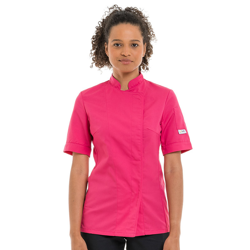 Veste de Cuisine Femme rose - MC ou ML - MANELLI