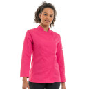 Veste de Cuisine Femme manches longues rose - MC ou ML - MANELLI