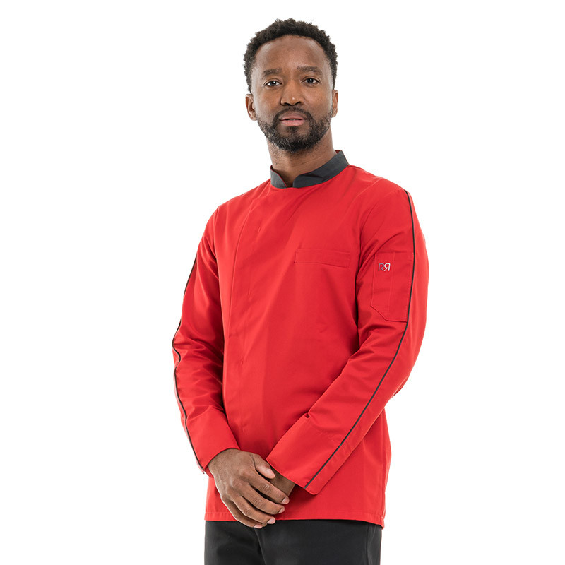 Veste de boucher rouge - Robur