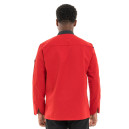 Veste de boucher rouge - Robur - 3