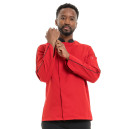 Veste de boucher rouge - Robur - 4