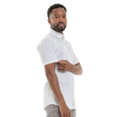 Chemise de Service Blanche Capuccino Homme Manches Courtes - LAFONT - 1