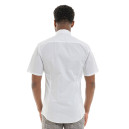 Chemise de Service Blanche Capuccino Homme Manches Courtes - LAFONT - 6