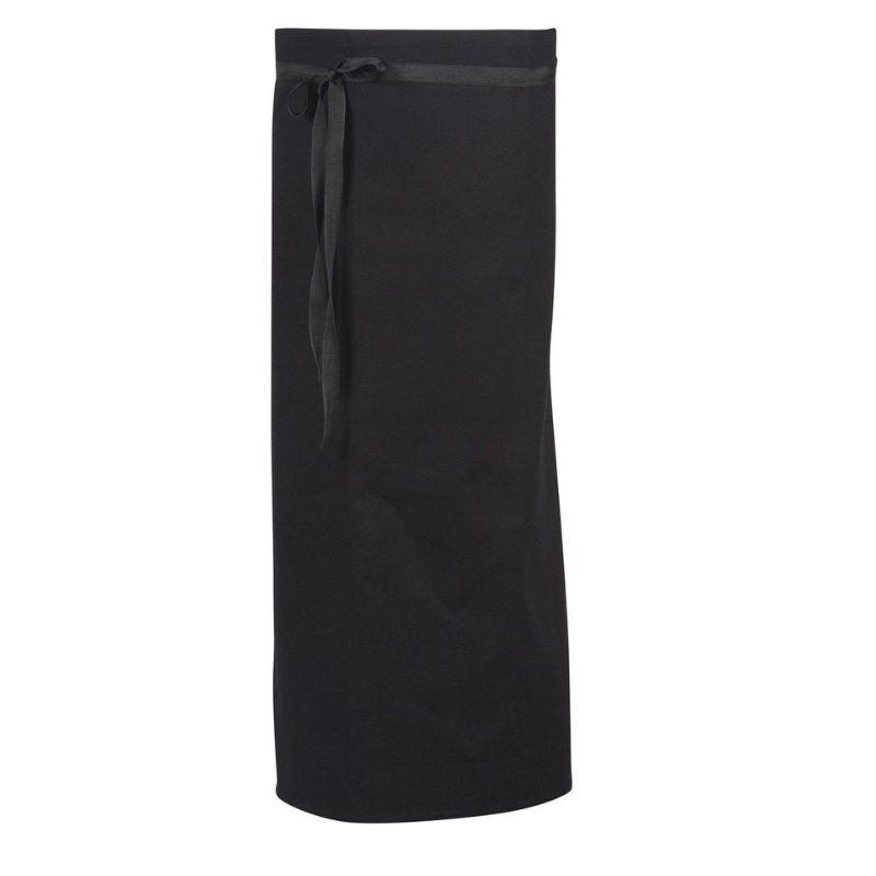Tablier de Cuisine Long Porto Noir - LAFONT CUISINE