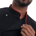DETAIL VESTE ROUGE MANELLI