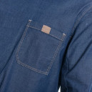 Veste de Cuisine Homme Broca Manches Longues Bleu Jean - LAFONT CUISINE - 9