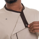 Veste de Cuisine Homme Mint Manches Longues Beige - LAFONT CUISINE - 15