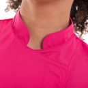 Veste de Cuisine Femme rose - MC ou ML - MANELLI - 6